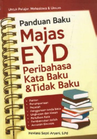 Image of Panduan Buku Majas, EYD, Peribahasa, Kata Baku & Tidak Baku